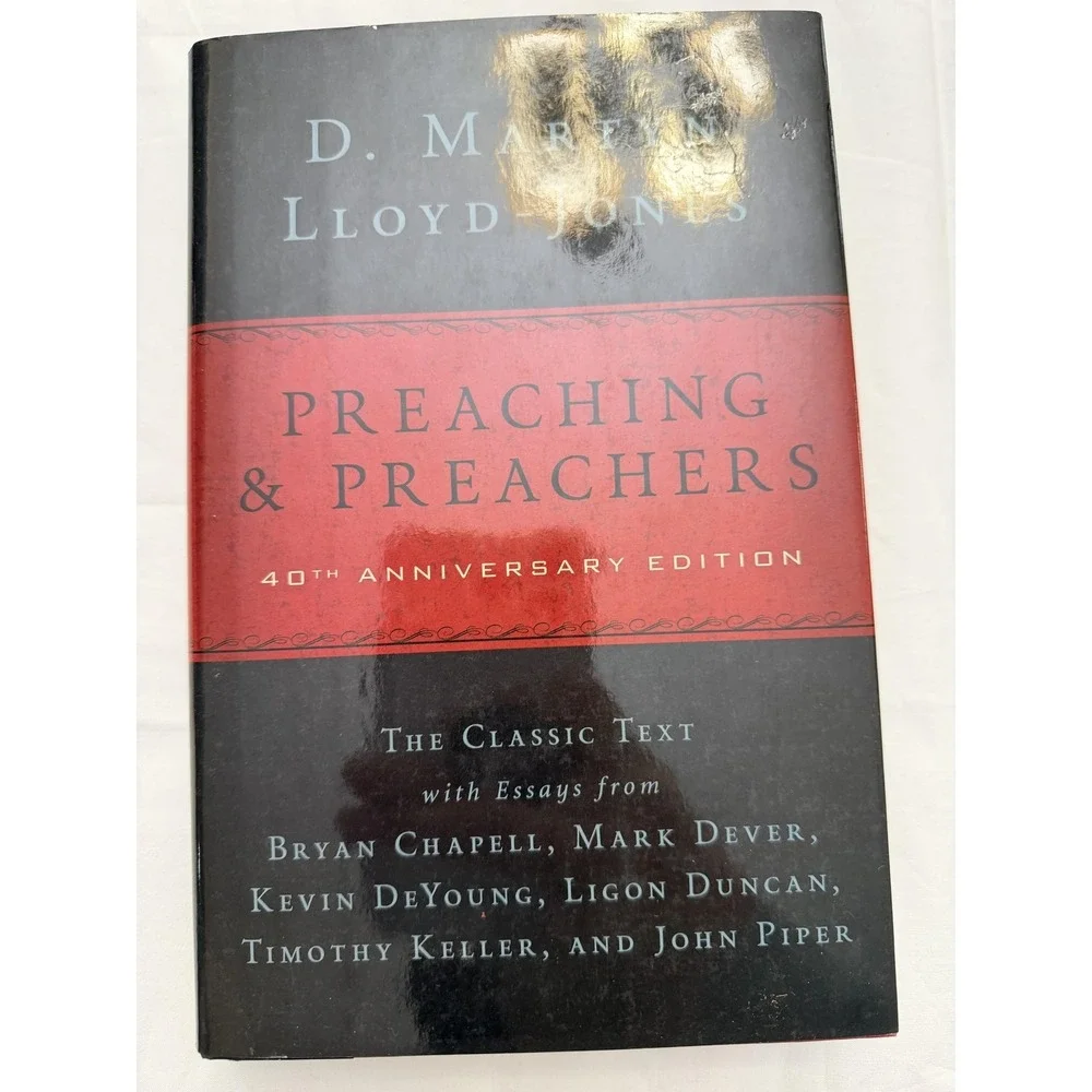 Preaching &‎ Preachers 40th Anniv D M Lloyd-Jones Zondervan Black Red HC DJ USA